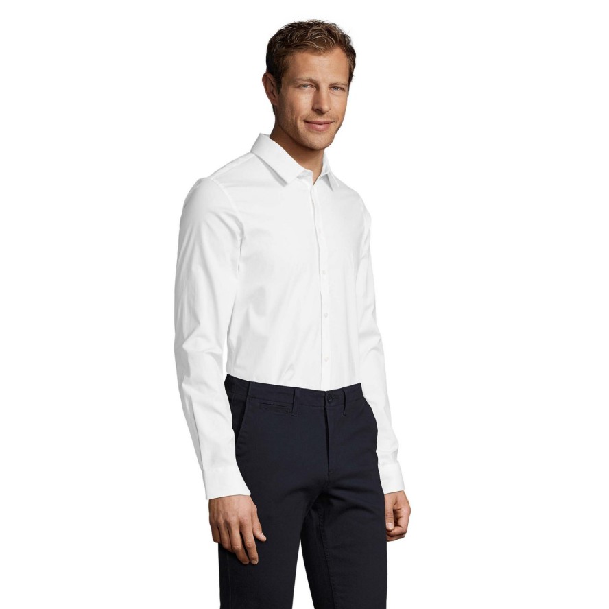 Męska Koszula Z Długim Rękawem Blake Stretch