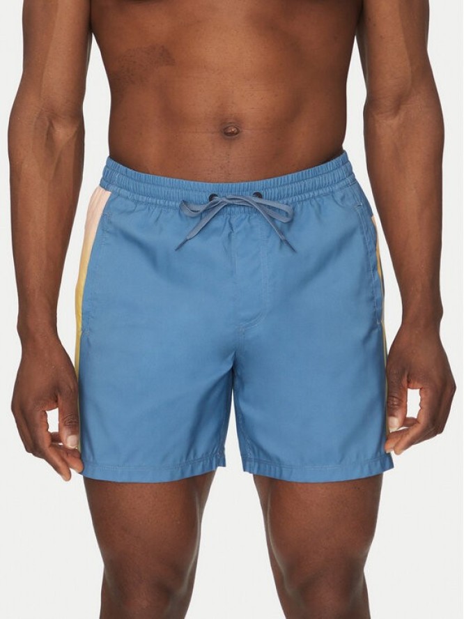 Quiksilver Szorty plażowe EQYJV04136 Niebieski Regular Fit