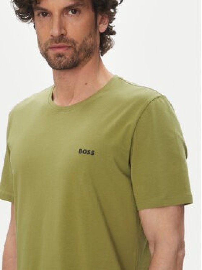 BOSS T-Shirt Mix&Match 50515312 Zielony Regular Fit