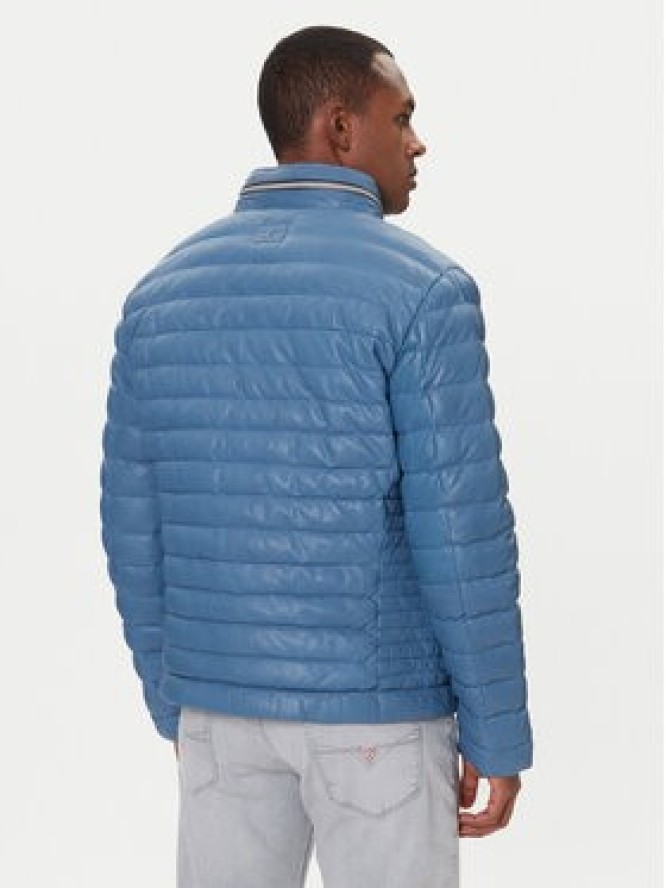 Milestone Kurtka skórzana Cortino 531019 60515 Niebieski Regular Fit