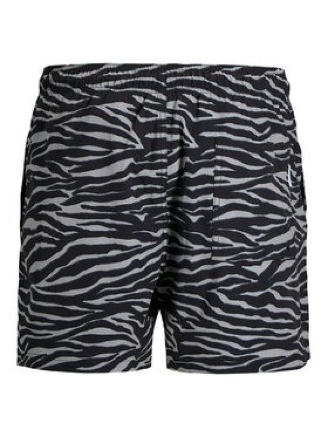 Jack & Jones Szorty kąpielowe Maui Shell 12291808 Czarny Regular Fit