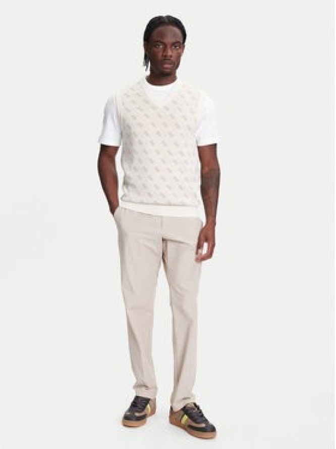 Guess Sweter M5YR09 Z3OE2 Beżowy Regular Fit