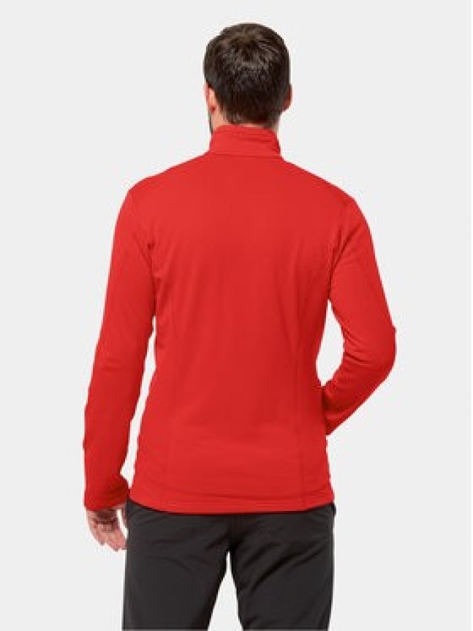 Jack Wolfskin Bluza techniczna Kolbenberg Fz 1710521 Czerwony Regular Fit