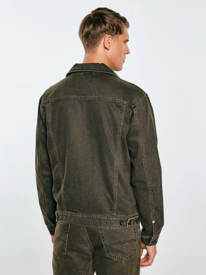 Kurtka męska jeansowa brązowa Charlie 888