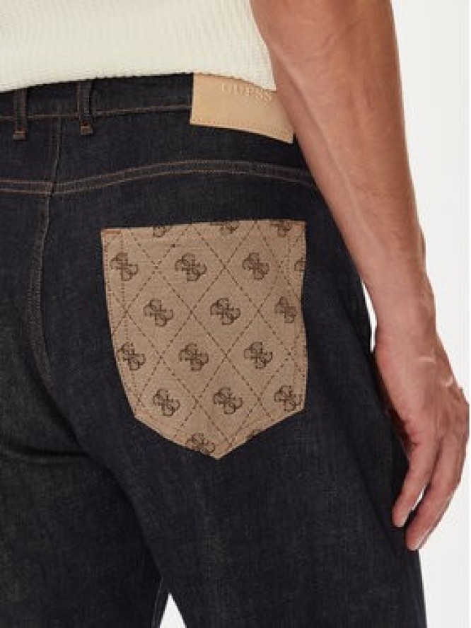 Guess Jeansy M5YA82 D5QC2 Niebieski Regular Fit