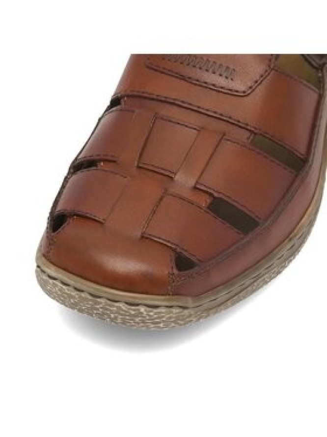 Rieker Sandały 03578-24 Brązowy