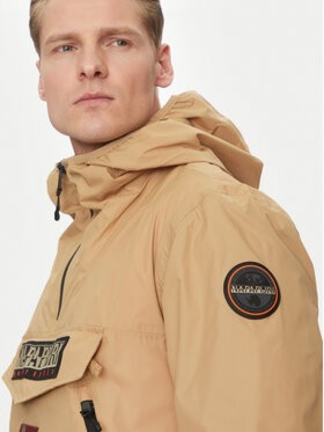 Napapijri Kurtka anorak Rainforest NP0A4HX6 Beżowy Regular Fit