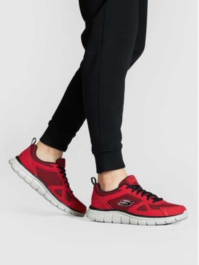 Skechers Sneakersy Bucolo 52630/RDBK Czerwony