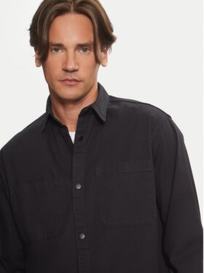 Jack & Jones Koszula Logan 12262112 Czarny Relaxed Fit