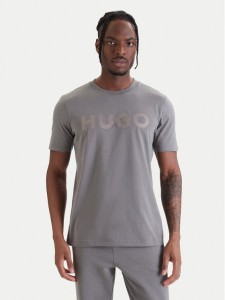 HUGO T-Shirt Dulivio 50467556 Szary Regular Fit