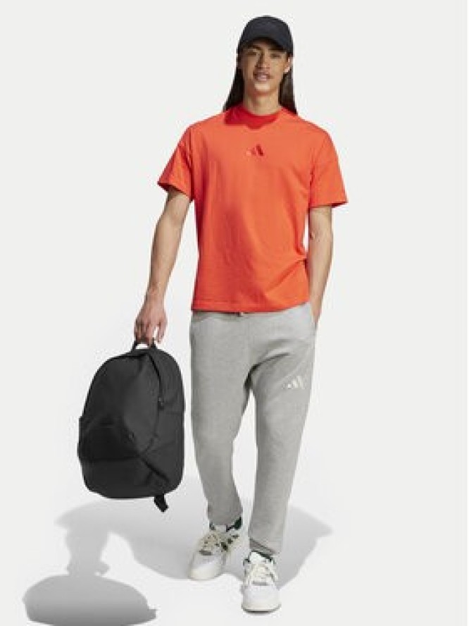 adidas T-Shirt ALL SZN IY4139 Pomarańczowy Loose Fit