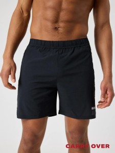 bjorn_borg BORG ZIP 7" SHORTS z przetworzonego poliestru – BLACK BEAUTY