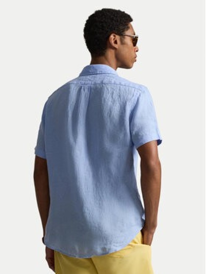 Polo Ralph Lauren Koszula 710968912501 Niebieski Regular Fit