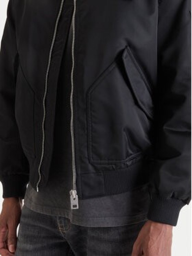 HUGO Kurtka bomber Badam2611 50552650 Czarny Regular Fit