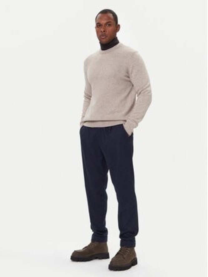 Barbour Sweter Essential Tisbury MKN0844ST51 Beżowy Regular Fit