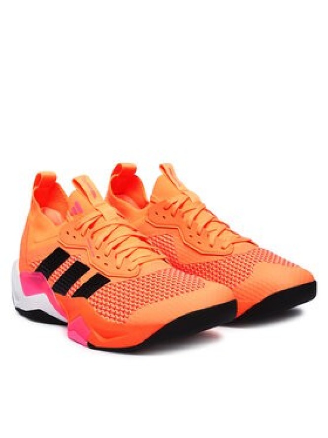 adidas Buty na siłownię Rapidmove Adv 2 JQ4119 Pomarańczowy