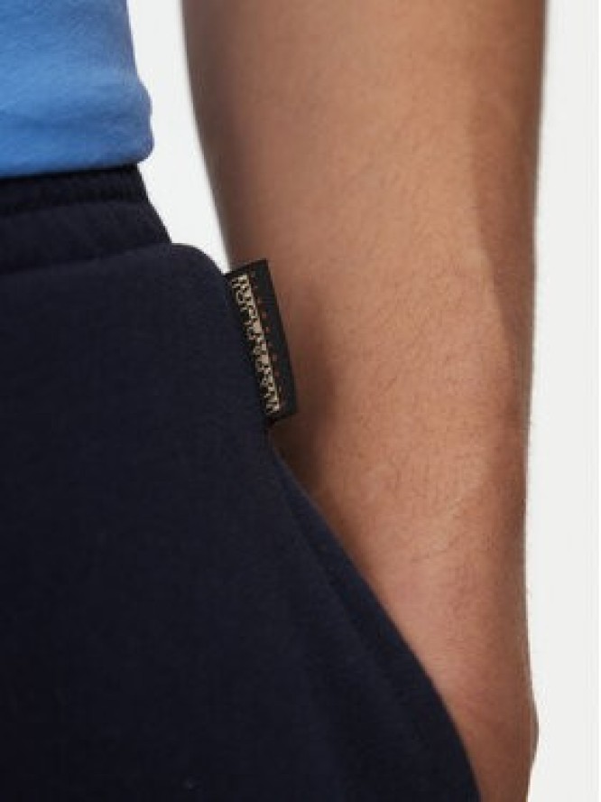 Napapijri Spodnie dresowe M-Gori NP0A4IDS Granatowy Regular Fit