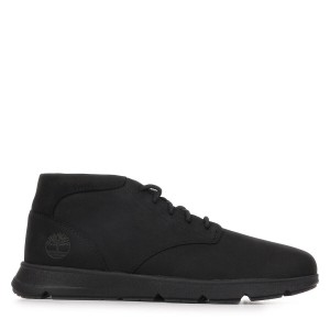 Buty Timberland Parker Street Mid ze skóry w kolorze czarnym