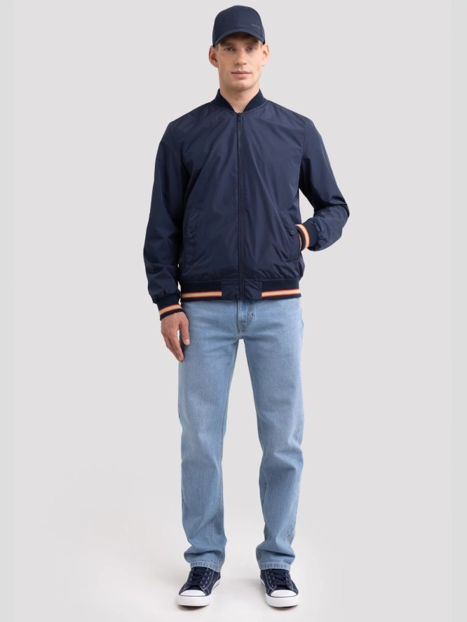 Kurtka męska bomber granatowa Shoun 403