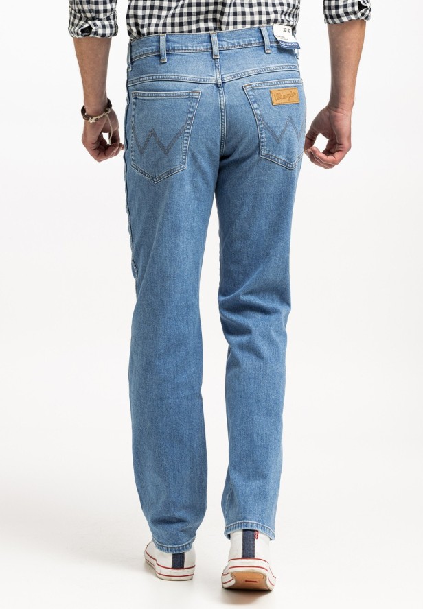 WRANGLER TEXAS MĘSKIE SPODNIE JEANSOWE JEANSY DŻINSY FRIDAY ROCK W121HR47E 112331061