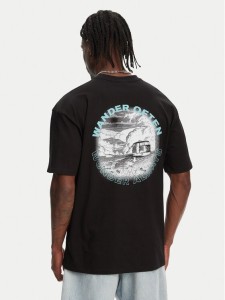 Hunter T-Shirt Rasputin HARM0057251 Czarny Relaxed Fit