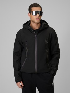 4F Kurtka przejściowa membrana 5000 męska - czarna L