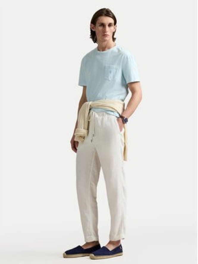 Polo Ralph Lauren T-Shirt 710969628002 Błękitny Custom Slim Fit