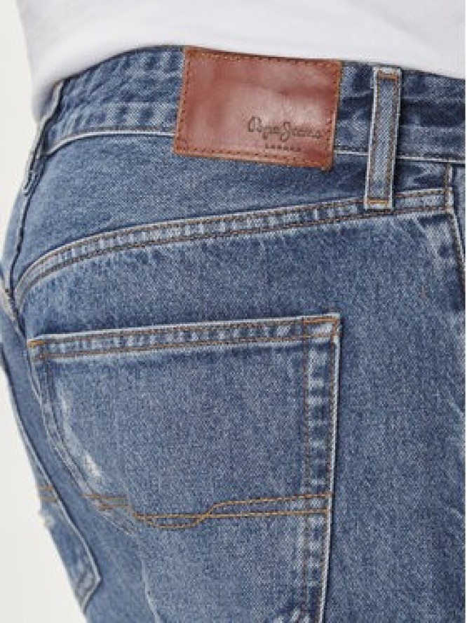 Pepe Jeans Jeansy PM207392 Niebieski Tapered Fit