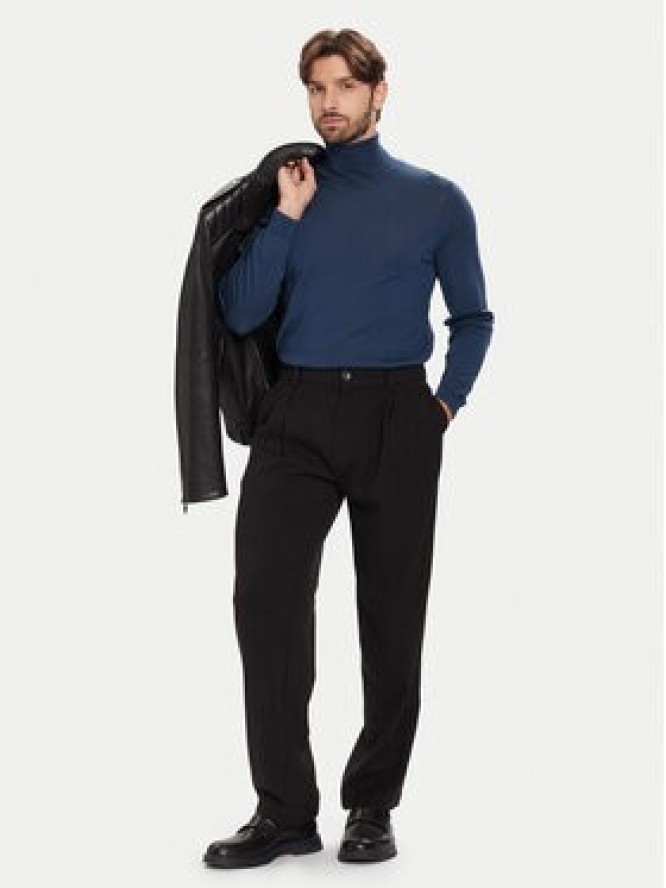 BOSS Golf Musso-P 50468262 Niebieski Slim Fit