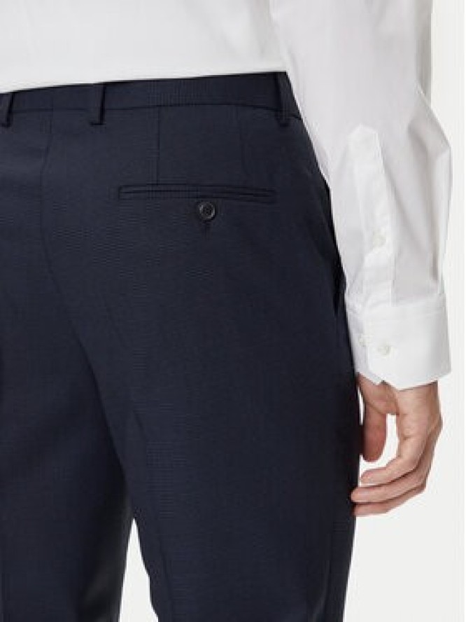 BOSS Garnitur C-Huge 50551777 Granatowy Slim Fit