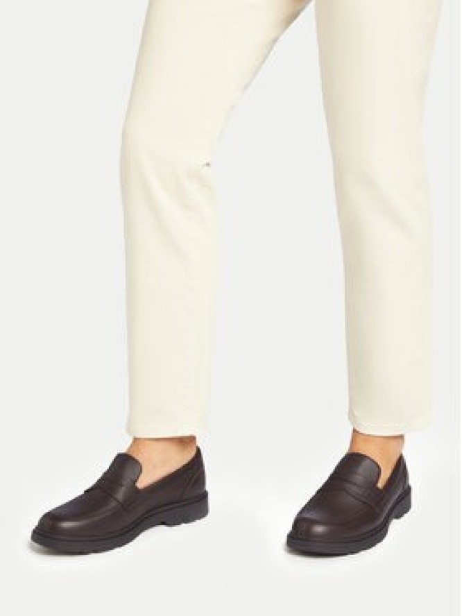 Geox Mokasyny U Spherica Ec1 U36D1A 00046 C6010 Brązowy