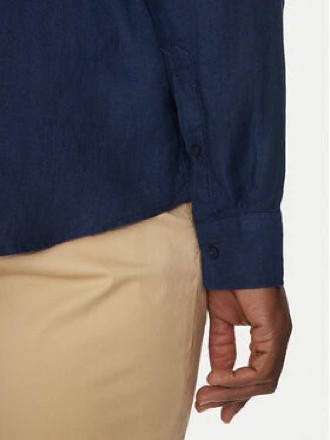 Michael Kors Koszula CS4400H4YT Granatowy Relaxed Fit