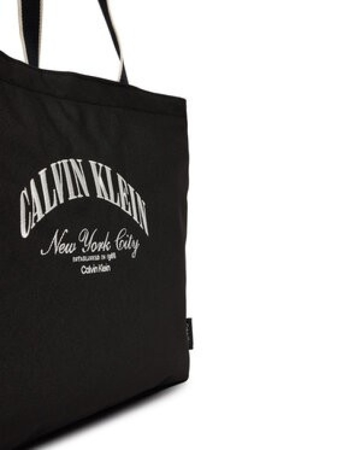 Calvin Klein Torba Graphic Capsule Tote LV04D3348G Czarny