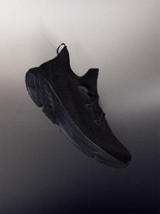 4F Niskie sneakersy Velocity E-knit męskie - czarne 43