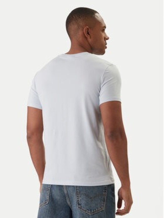 Calvin Klein T-Shirt LV04LC240G Błękitny Slim Fit