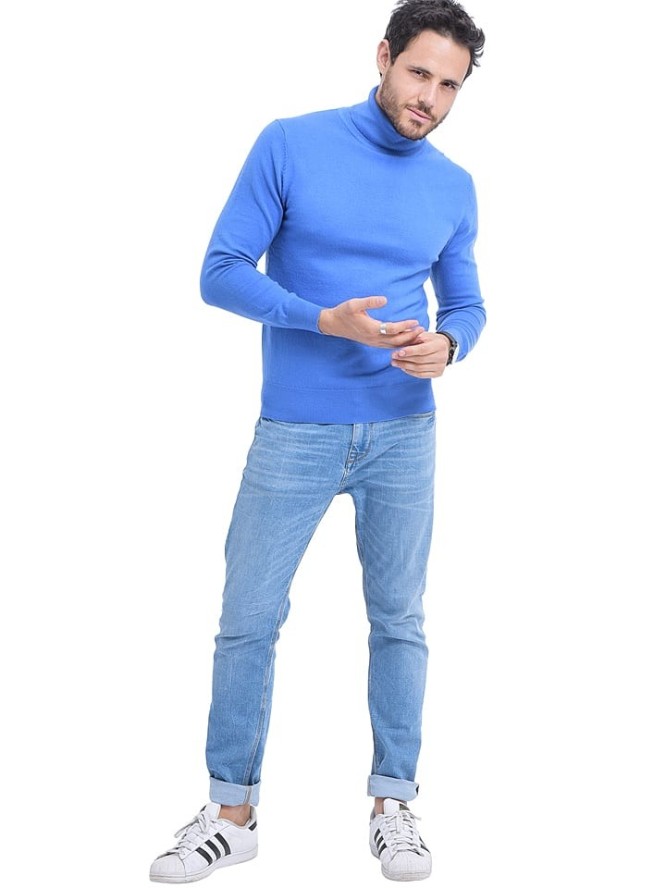 C& Jo Sweter w kolorze błękitnym rozmiar: 36