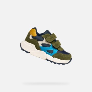 Buty GEOX B FLEXYPER MINI BOY Zielony