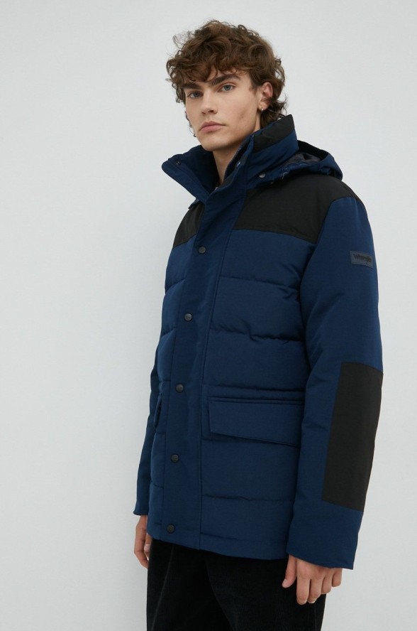 WRANGLER BODYGUARD MĘSKA KURTKA ZIMOWA NAVY W4B2WW114 112320200