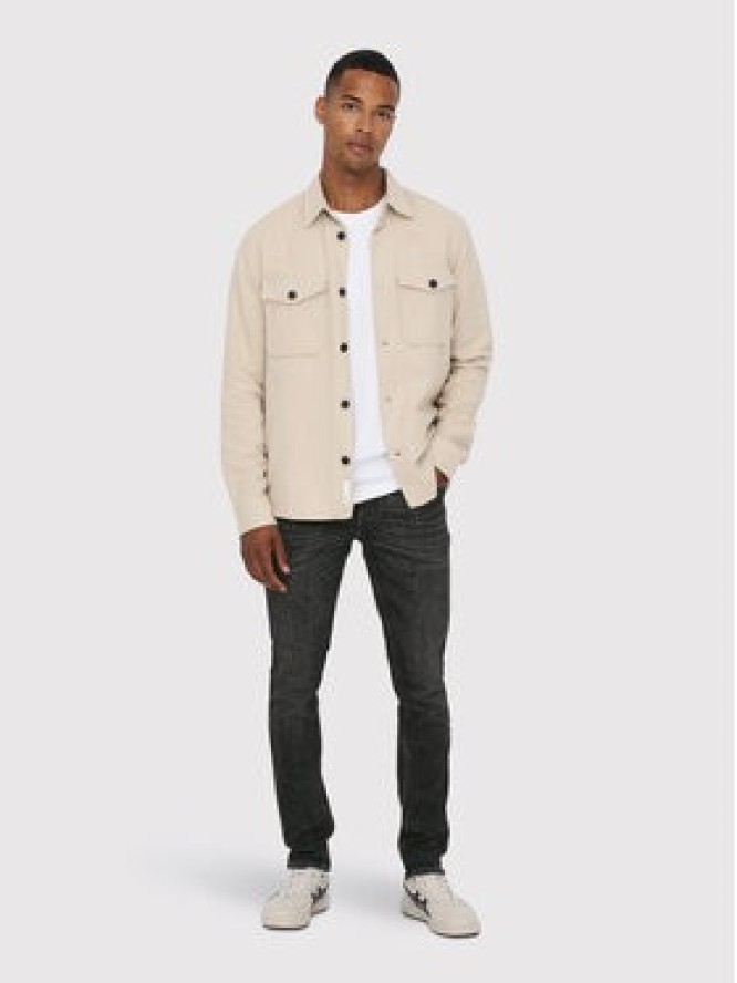 Only & Sons Jeansy Loom 22023145 Czarny Slim Fit