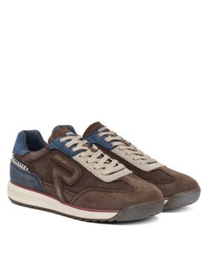 REPLAY Sneakersy GMSIB .000.C0002L Brązowy