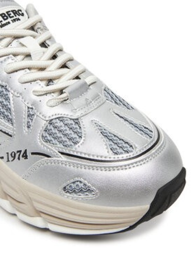 Iceberg Sneakersy IU1706 Srebrny