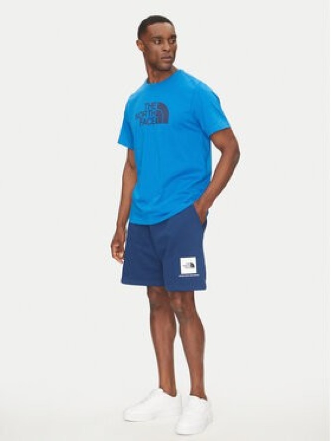 The North Face Szorty sportowe Nse Box NF0A8C1J Niebieski Regular Fit