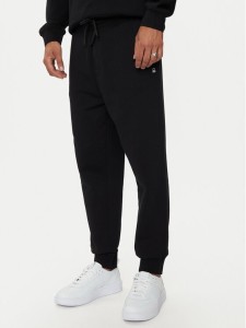 United Colors Of Benetton Spodnie dresowe 342ZUF01B Czarny Regular Fit