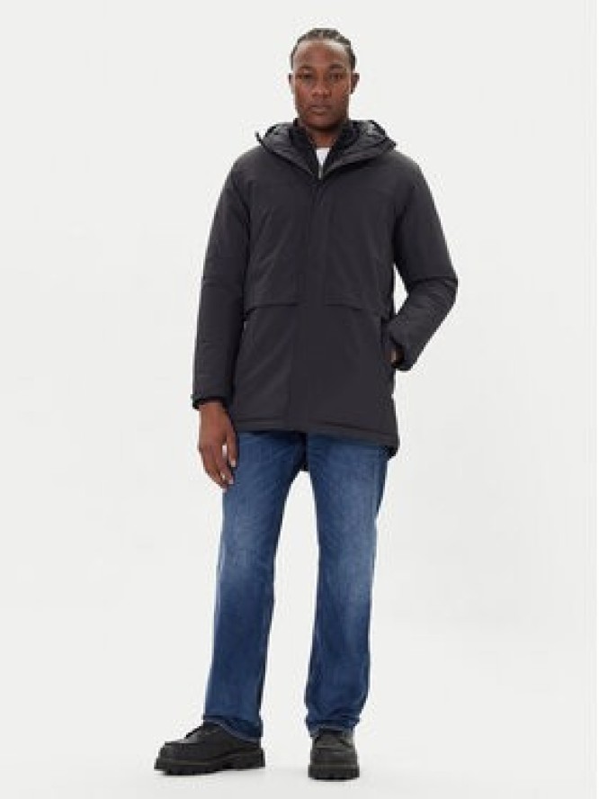 Jack Wolfskin Kurtka zimowa Cold Camp A65022 Czarny Regular Fit