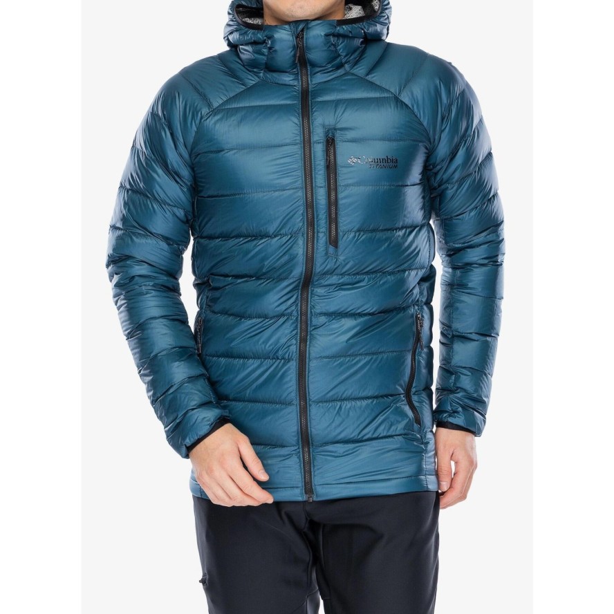 Kurtka puchowa Columbia Arctic Crest Down Hooded Jacket