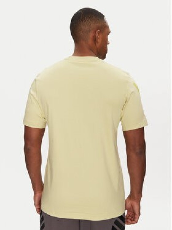 adidas T-Shirt Z.N.E. JD5981 Żółty Regular Fit