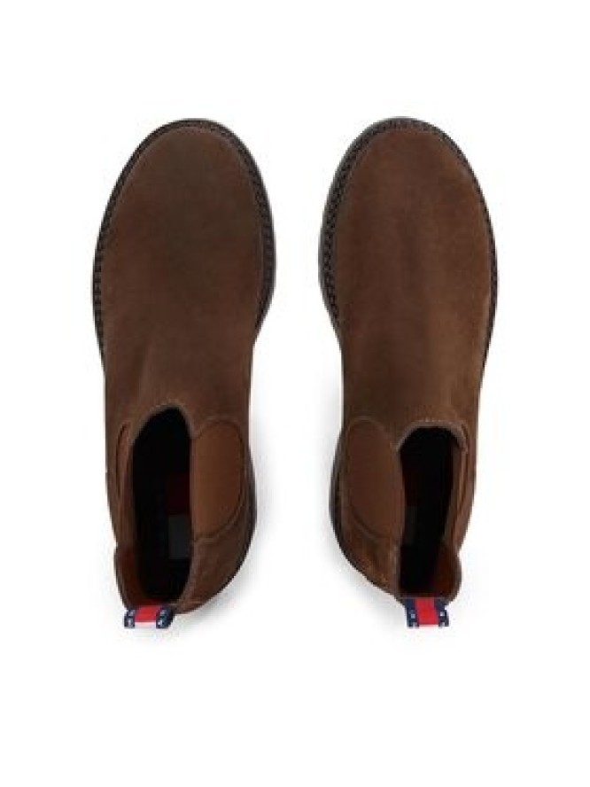 Tommy Hilfiger Sztyblety EM0EM01205 Brązowy