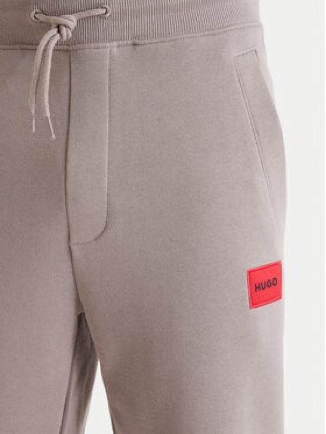 HUGO Spodnie dresowe Doak212 50447963 Brązowy Regular Fit