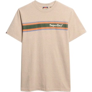 Koszulka w paski z logo Superdry Venue