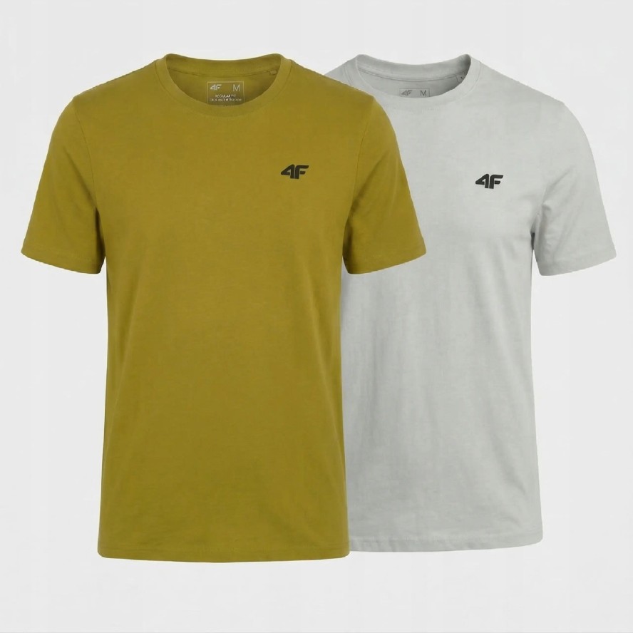 KOSZULKA MĘSKA LIMITOWANA 4F T-SHIRT KOMPLET ZESTAW 2 SZTUKI 5XL M3948 SS26